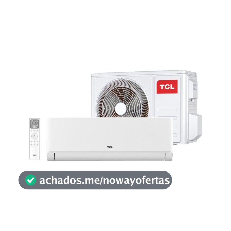 Ar Condicionado 24000 BTUs Split Hi Wall Inverter TCL Frio Breezein 220V