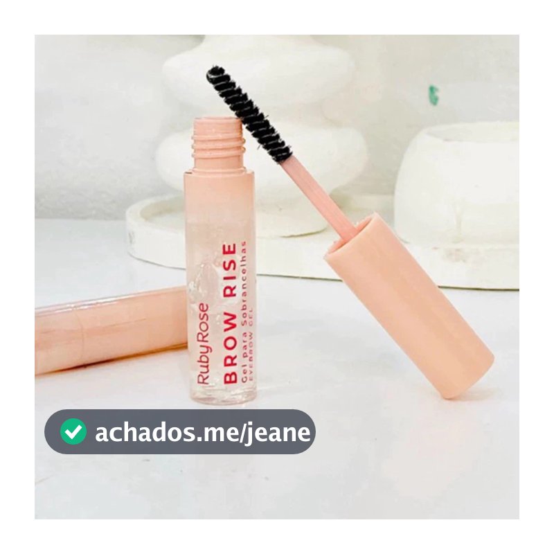 Brow Rise Gel Para Sobrancelhas By Ruby Rose Linha Rosa HB-E2503/HB-F518 Promotion