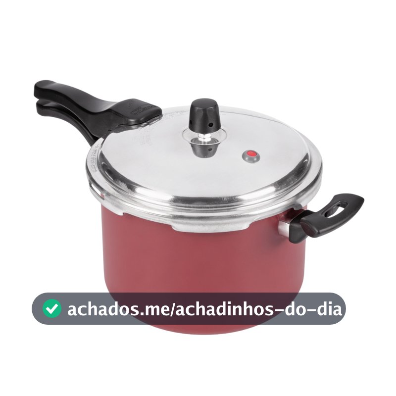 Panela De Pressão Fechamento Externo Antiaderente 4,5L Nacional