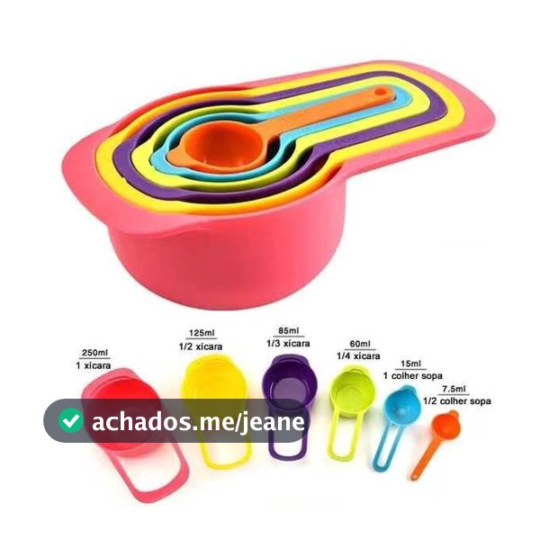 Utensílios De Cozinha 6 PÇS Super Úteis Colheres Medidoras Colheres Xícara De Medição Utensílios De Cozinha/Colheres Medidoras Com Medida Para Bolo Cozinha Confeitaria