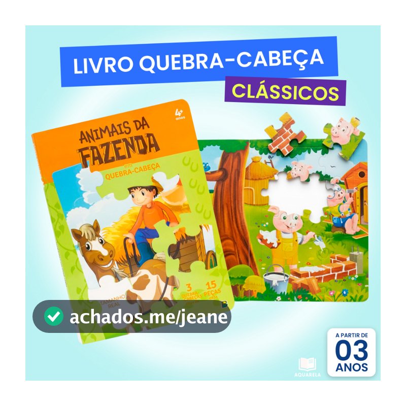 Livro Jogo Quebra Cabeça p/ Criança 4 Anos | Bíblico Dinossauro Jesus Conto Infantil Atividade Interativo Menina Menino