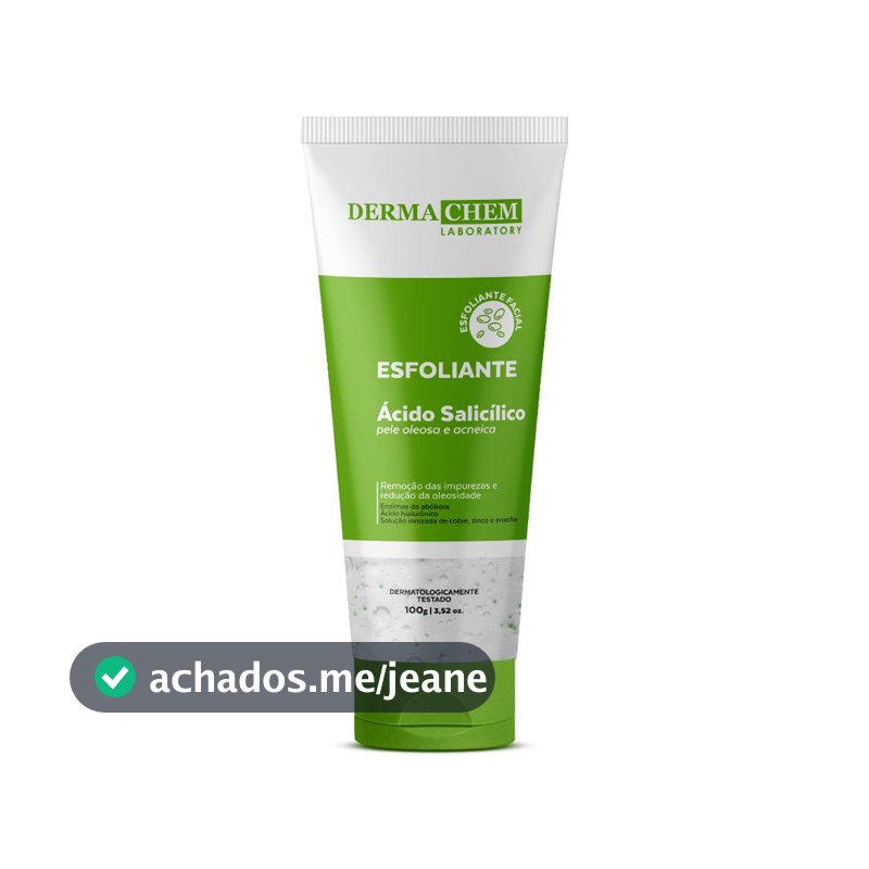 Gel Esfoliante Ácido Salicílico Enzimático 100ml Dermachem