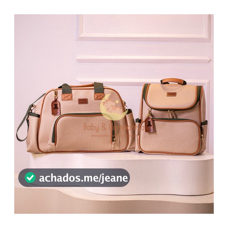 CONJUNTO BOLSA G E MOCHILA - COLEÇÃO ELLEN CORANO - ARTE E COMPANHIA