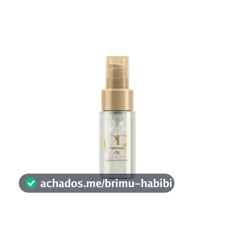 Óleo Capilar Oil Reflections Light 30ml - Wella