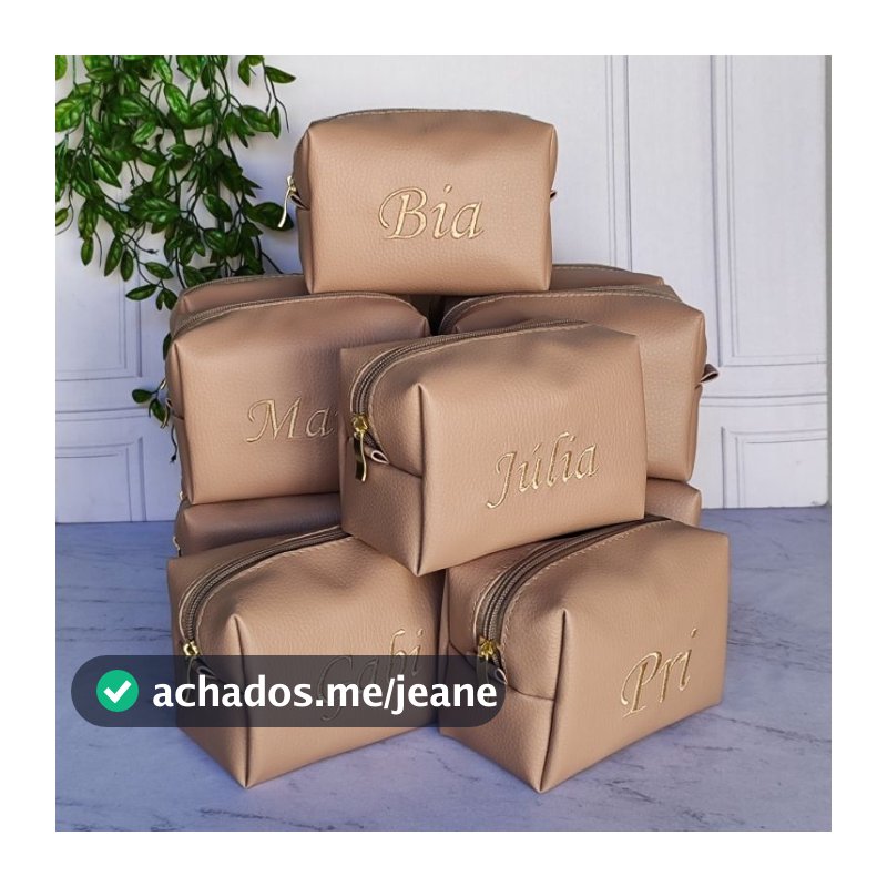 Kit 6 Necessaires Personalizadas