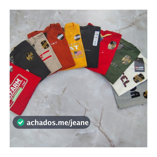 10 Camisetas Fio 30 - Malha Premium 100 % Algodão - Conforto e Qualidade