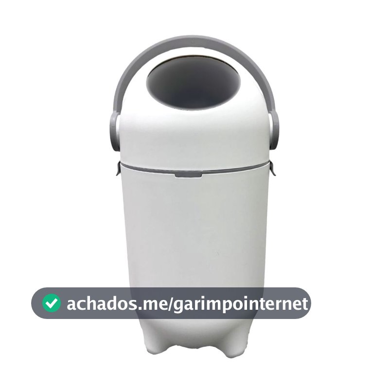 Lixeira Mágica Antiodor para Fraldas de Bebê - 10L, Tecnologia Antibacteriana e Antiviral
