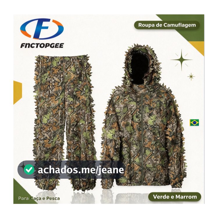 Terno Ghillie Ao Ar Livre Ternos De Caça Calças 3D Folha Camo Camuflagem Macacão Juventude Adulto Roupas Leves