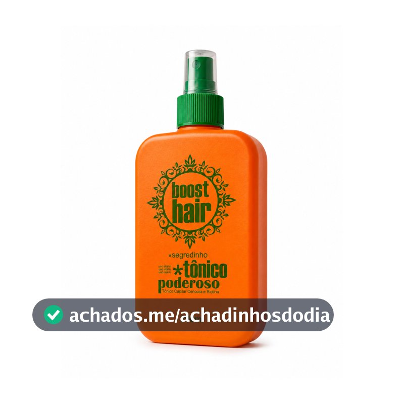 Tonico Poderoso Cresce Cabelo Acaba com a Queda e Preenche Falhas