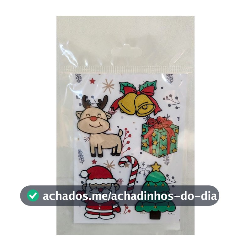 Ímãs Decorativos de Natal – Kit Com 6 Peças | StoneAge3D