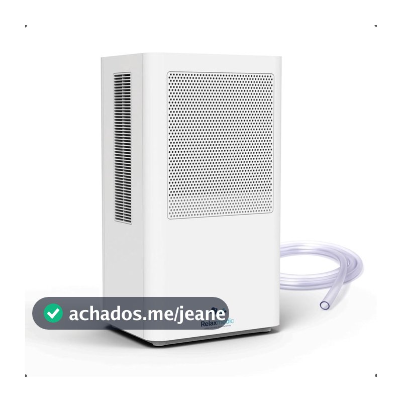 Desumidificador Ar Ambiente Elétrico Anti Mofo Relaxmedic