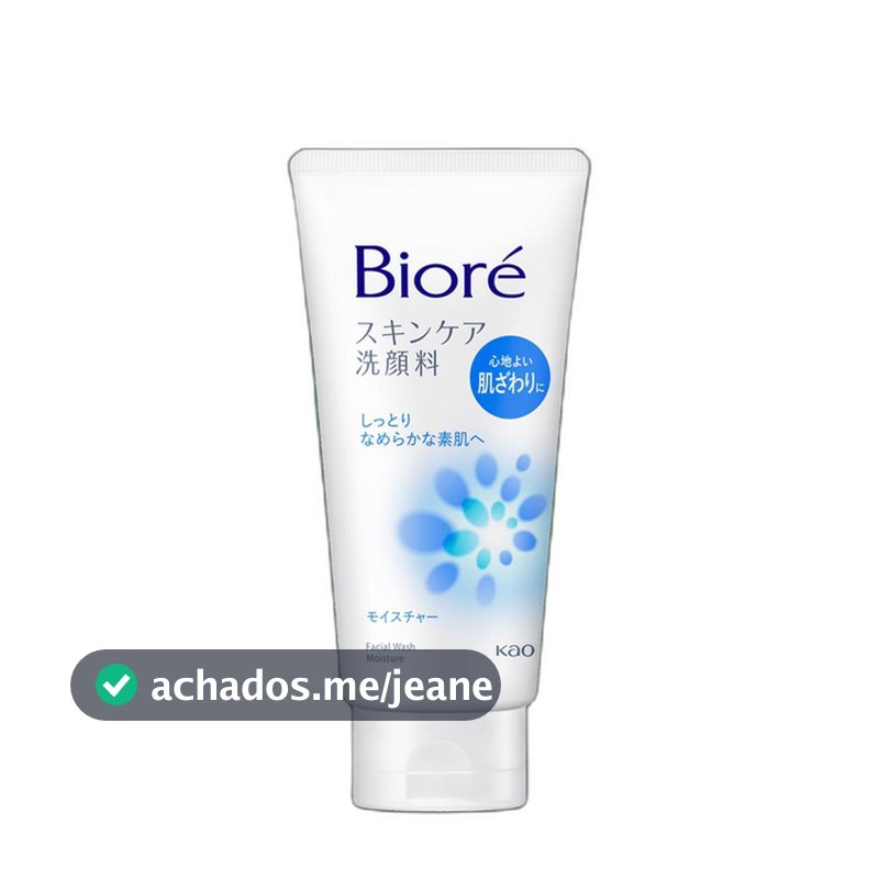 Bioré Skincare Facial Wash Moisture - Sabonete de Limpeza Facial 130g