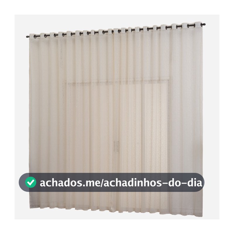 Cortina Renda 4,00 X 2,80 Para Cozinha Sala De Jantar Igreja