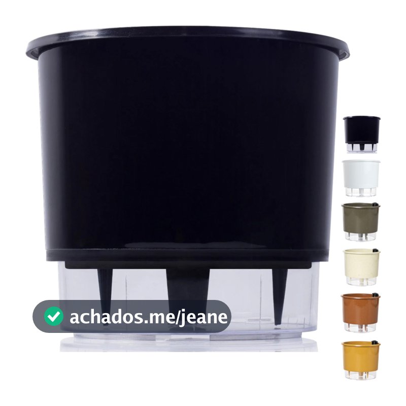 Vaso Raiz Auto Irrigável Autoirrigável Plantas Flores Temperos Horta Antidengue N2 N3 N4