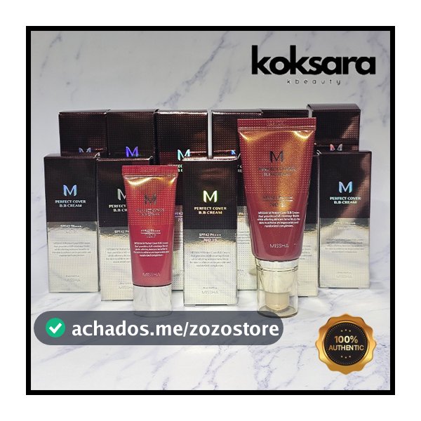 MISSHA M Perfect Cover BB Cream SPF42 PA+++ 20ml / 50ml | Embalagem em Renovação