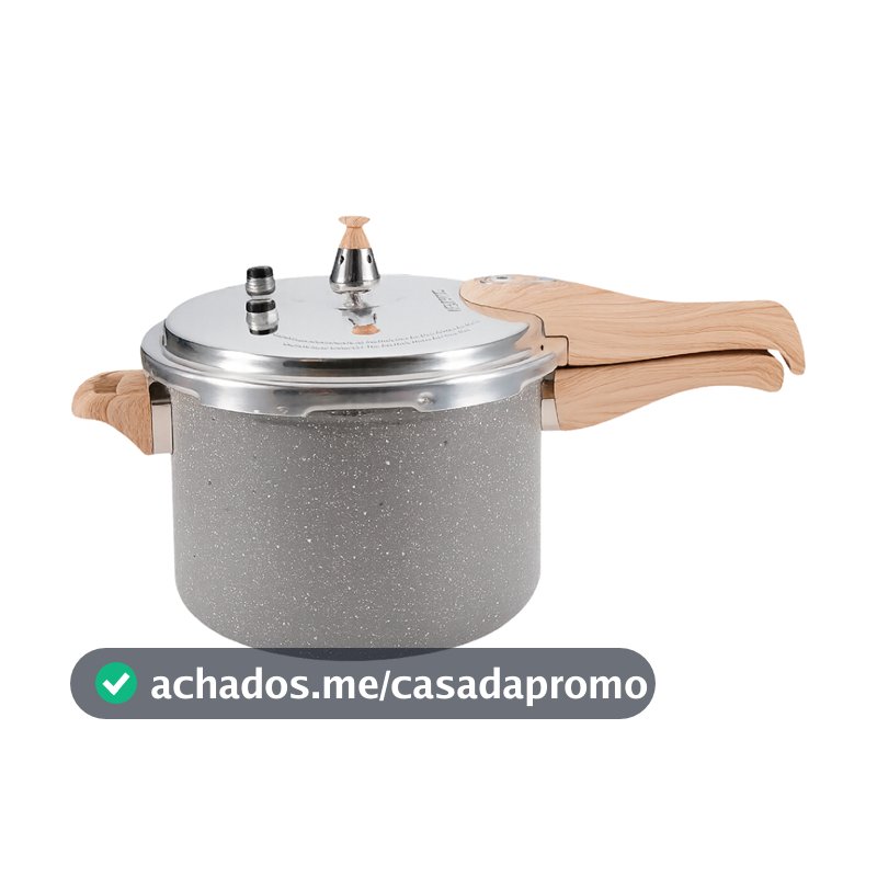 Panela de Pressão Neuhaus Marble Life 4,5L Cerâmica Indução