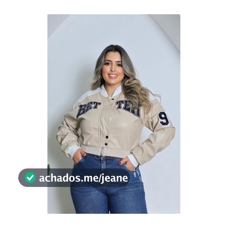 Jaqueta Better Plus Size | Modelo Bomber | Couro Sintético Premium