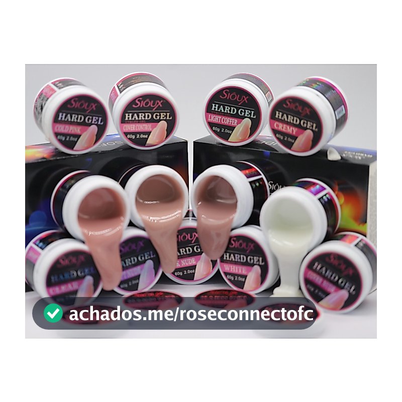 GEL HARD GEL SIÔUX UV/LED 15g SIOUX PARA ALONGAMENTO DE UNHAS