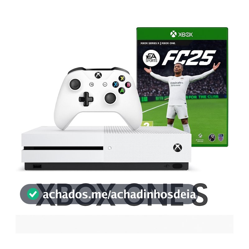 Microsoft Xbox One S Standard + Jogo a Escolha