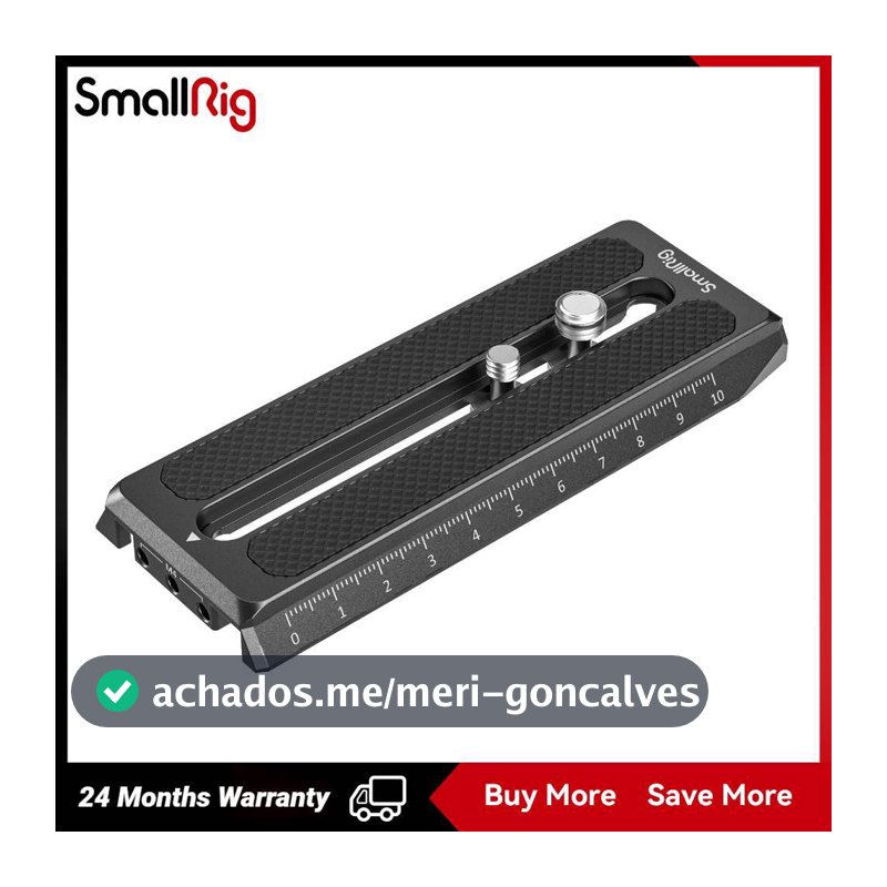 Placa De Liberação Rápida Smallrig Manfrotto Para DJI RS 4 , 4Pro , 2 , RSC Ronin-S , RS3 , 3 Pro Estabilizadores 3158B