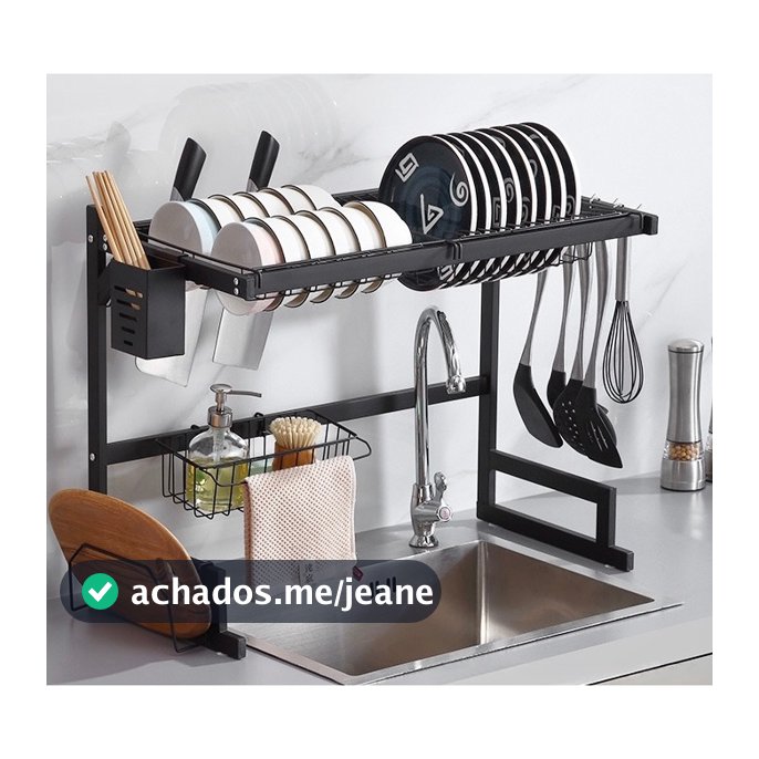 Escorredor Louça Autossustentavel Bancada Cozinha Pia Aço Até 63cm Cozinha Suspensa Escolhe Modelo Desejado