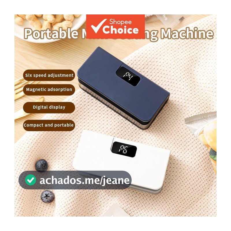 Mini Seladora de Sacos Plásticos de Plástico à venda: Máquina de Selagem Térmica Recarregável Portátil