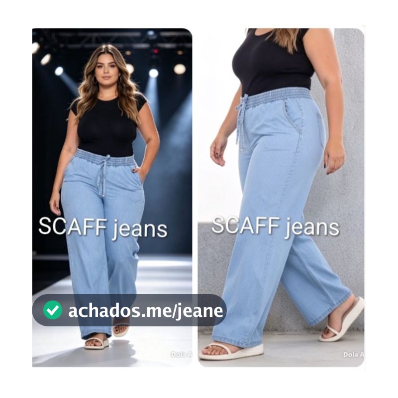 calça wide leg  plus size feminina cintura alta pantalona tecido leve