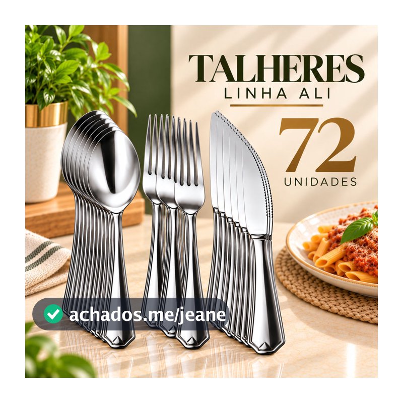 Utensílios de cozinha Talheres Faca Garfo Colher Inox Talher Eficientes Refeições Cozinha Churrascos