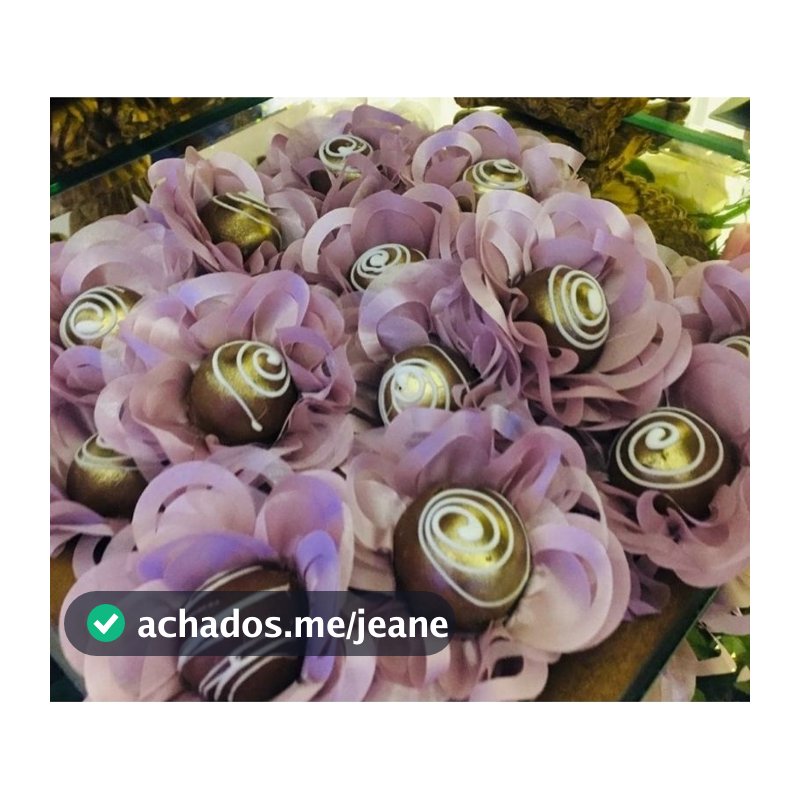 Forminhas para Doces Finos | Modelo CAMÉLIA VAZADA | Tecido | Qnt. menor: 30, 50 ou 100 unid..