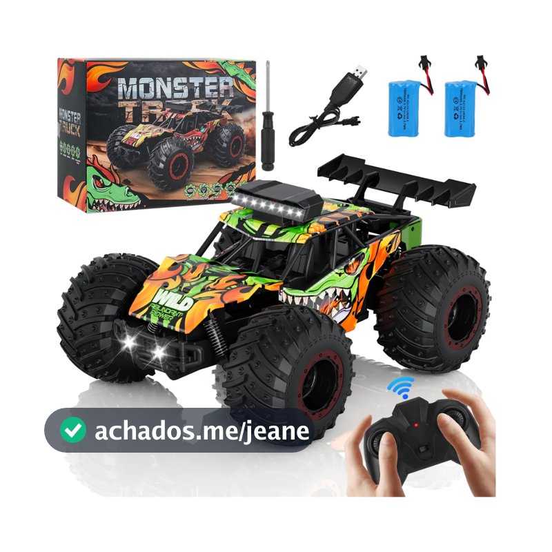 1:16 Liga Carrinho  Infantil De Brinquedo Controle Remoto Off Road Verde Veículo Todo Terreno