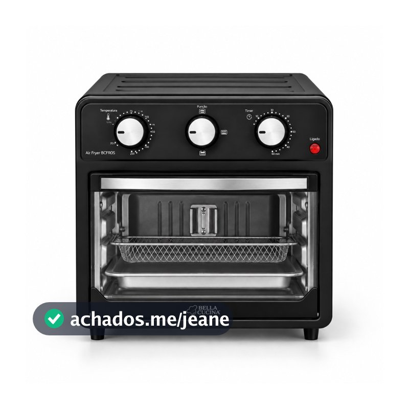 Fritadeira Air Fryer Oven Bella Cuccina 12L BCFR05 1500W 127v