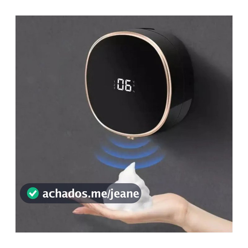 Distribuidor automático de sabão com Sensor infravermelho, adequado para sabonete líquido, detergente e limpador de espu