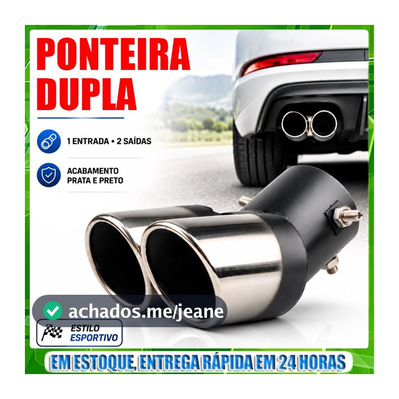 Tubo De Escape De Aço Inoxidável , 63 Mm , Tipo universal De Duplo Dobrável Adequado Para Tubos De 3.8 A 5.8 Cm De Diâme