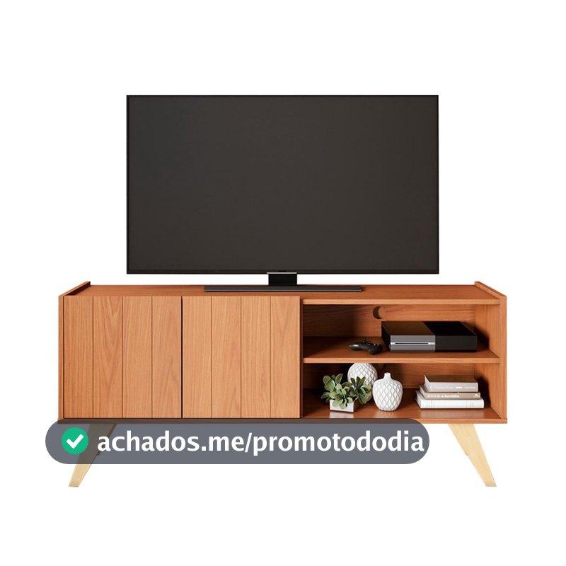 Rack para TV até 55 Polegadas 2 Portas Space Colibri Home Freijo