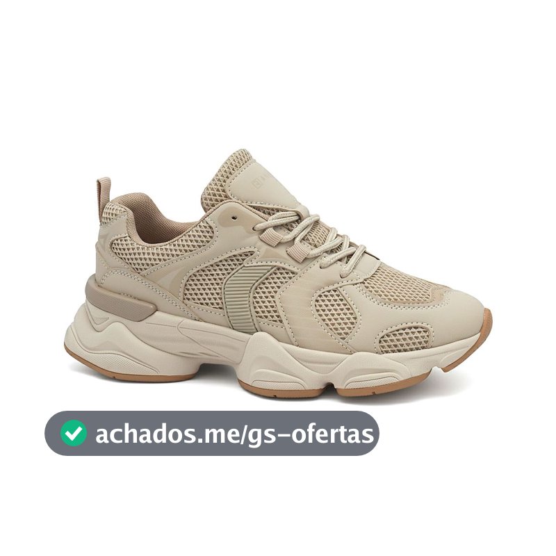 Tênis Feminino Ramarim Chunky Sneaker Estiloso Casual Esportivo Super Confortável Macio Original
