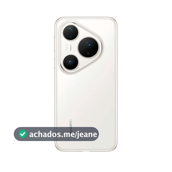 Smartphone Huawei Pura 80 Pro Branco 512GB 12GB RAM e Câmera Tripla de 50MP 40MP 48MP