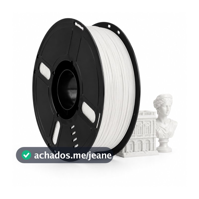 Filamento ABS Branco Dental cod1083