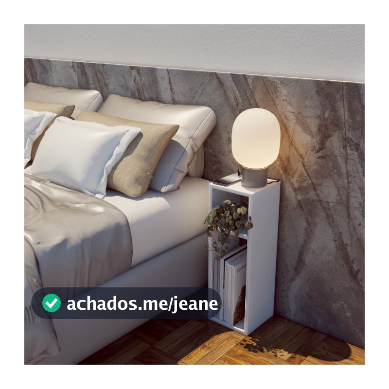 Mesa De Cabeceira Aparador Criado Nicho Quarto Rack Leitura Pequena Sala Aparador