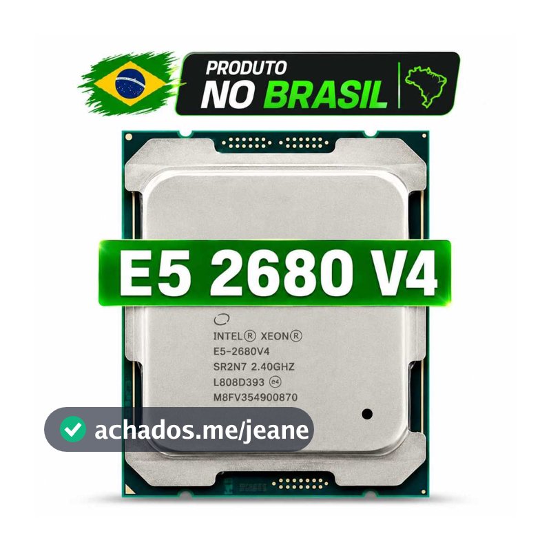 Processador Intel Xeon E5-2680 V4 14 Núcleos 2.4ghz Socket LGA2011