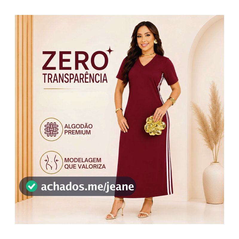Vestido Com Faixa Branca Laterais Vestido Midi elegante moda modesta - Vitoriana Moda