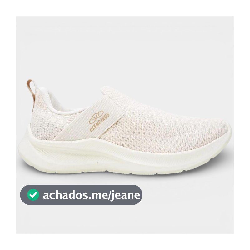 Tênis Feminino Olympikus Flutua Conforto Ultraleve Calce Fácil Original