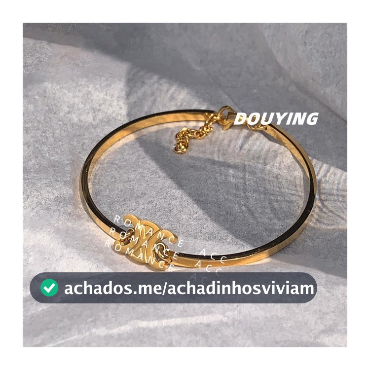 [N103] Pulseira Moda Luxo Joia Exclusiva Presente