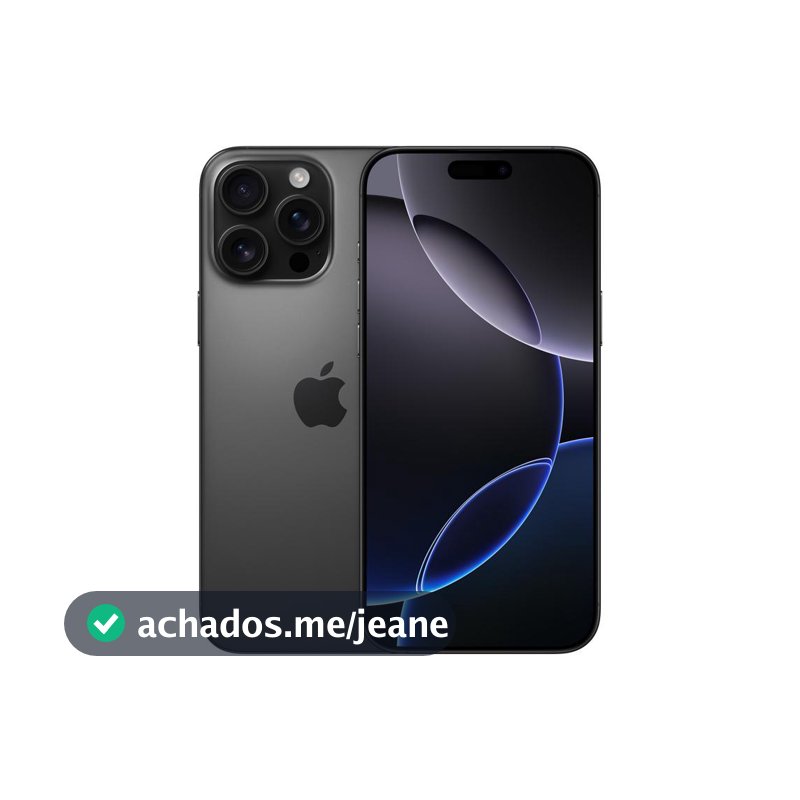 Usado: iPhone 16 Pro Max 256GB Preto Muito Bom - Trocafy - Apple