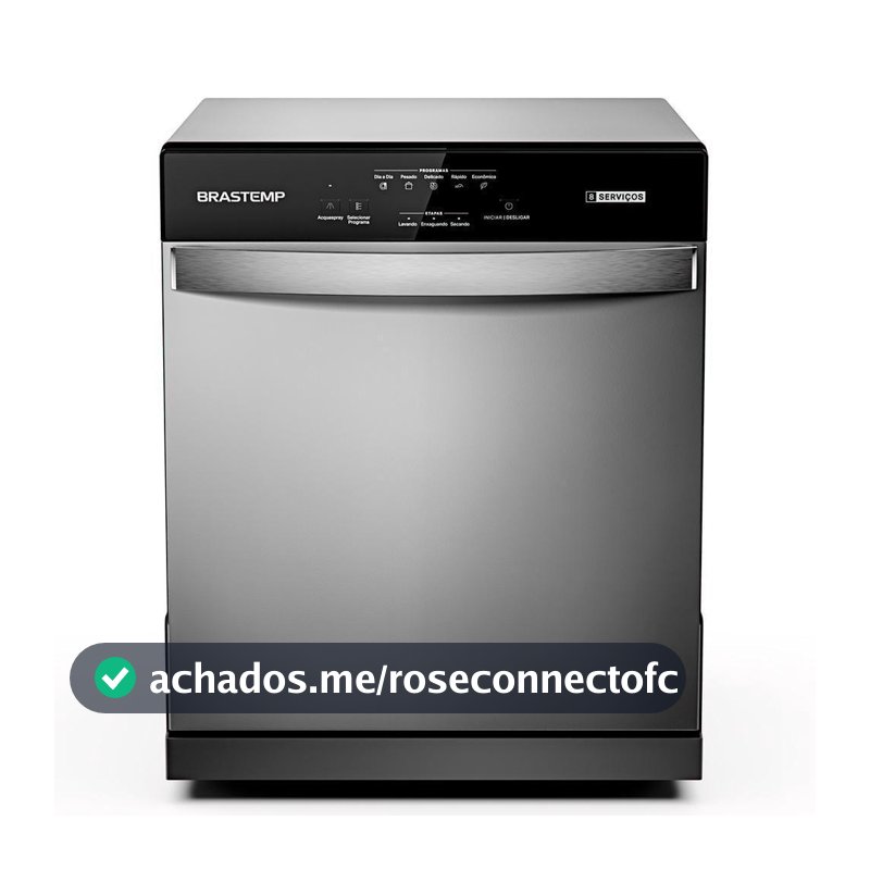 Lava Louças Brastemp 8 Serviços BLF08BS Cinza