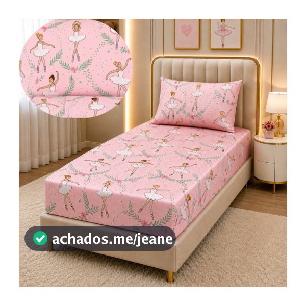 Jogo de cama -FORRO de CAMA solteiro  2 PÇS ELASTICADO INFANTIL
