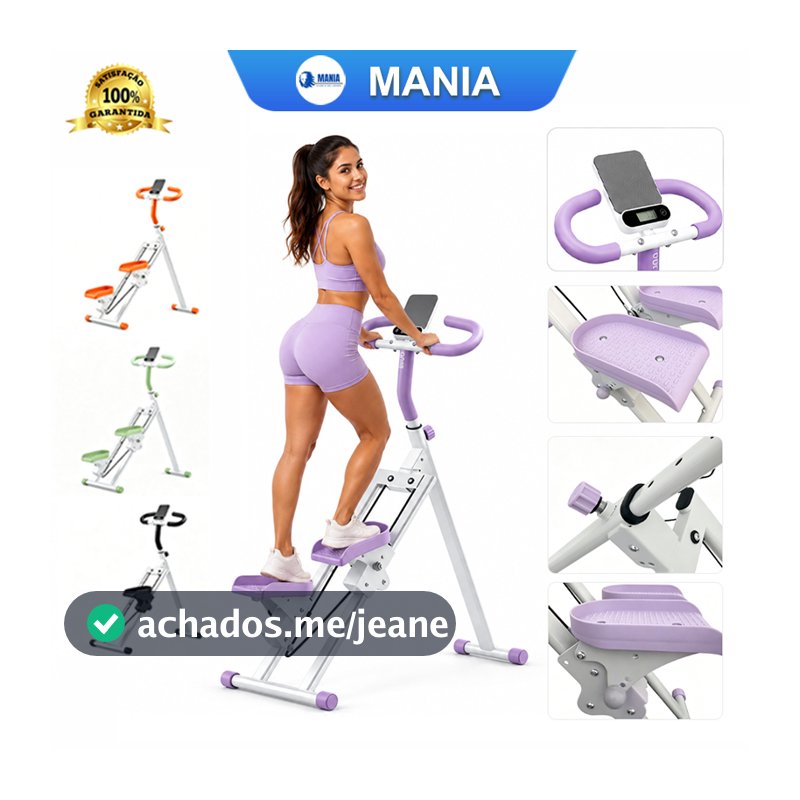 Aparelho de passo dobrável doméstico, capacidade de carga 150kg para exercícios físicos em residência