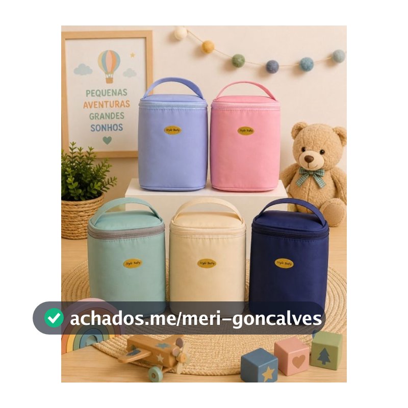 Termica para Mamadeira saida Maternidade e Passeios
