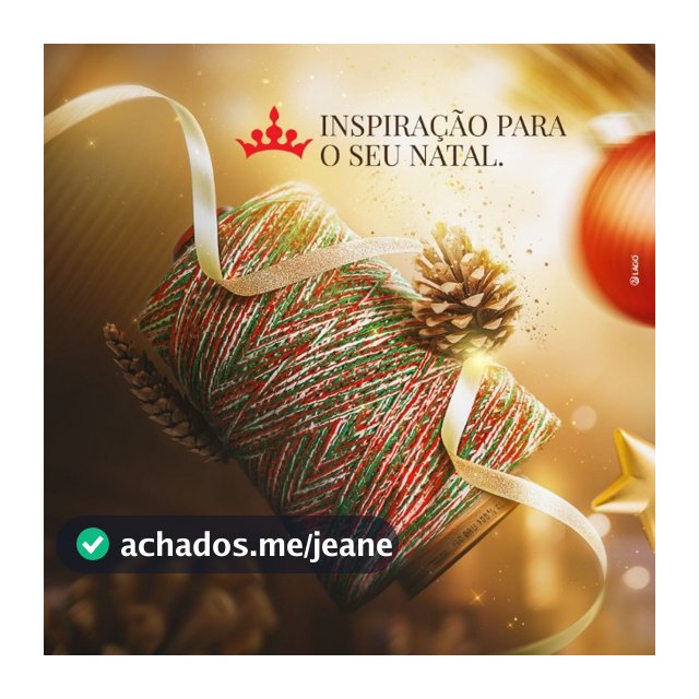 Barbante Metálico Eco Brasil 400m Fio 6 Premium  – Linha Com Brilho para Artesanato, Crochê e Tricô