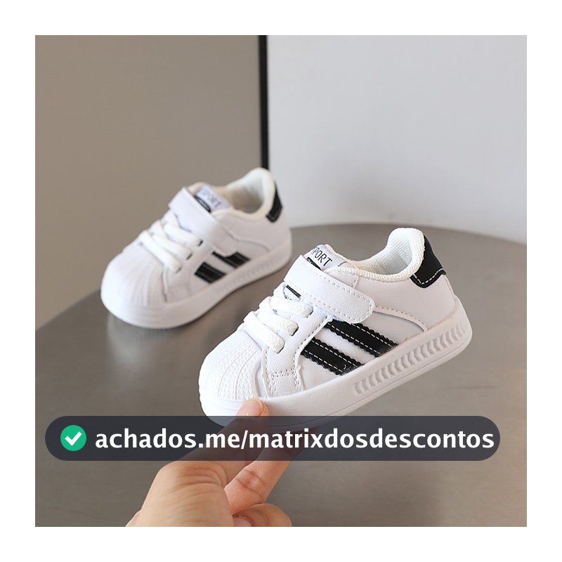 Tênis infantil 0-3 anos de  bebê Calçados infantis Menino Menina Sapatos casuais Leve e macio