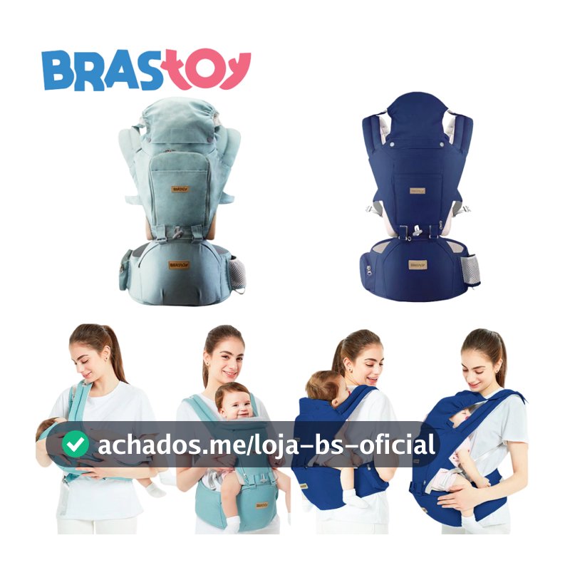 Brastoy Bebês Cangurus Portador Ergonômico Carregador De Bebê 3 Em 1